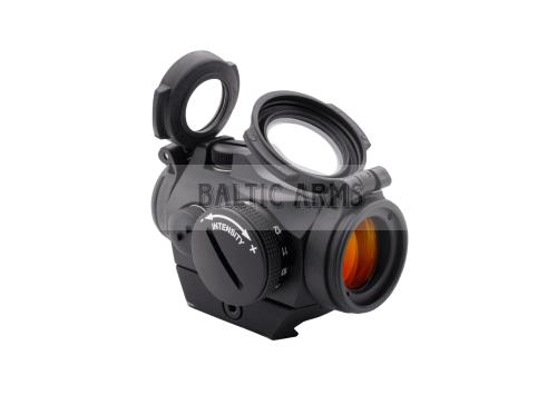Aimpoint Micro™ H-2 2 MOA – raudono taško refleksinis taikiklis su standartiniu tvirtinimu, pritaikytu „Weaver“ / „Picatinny“ sistemoms